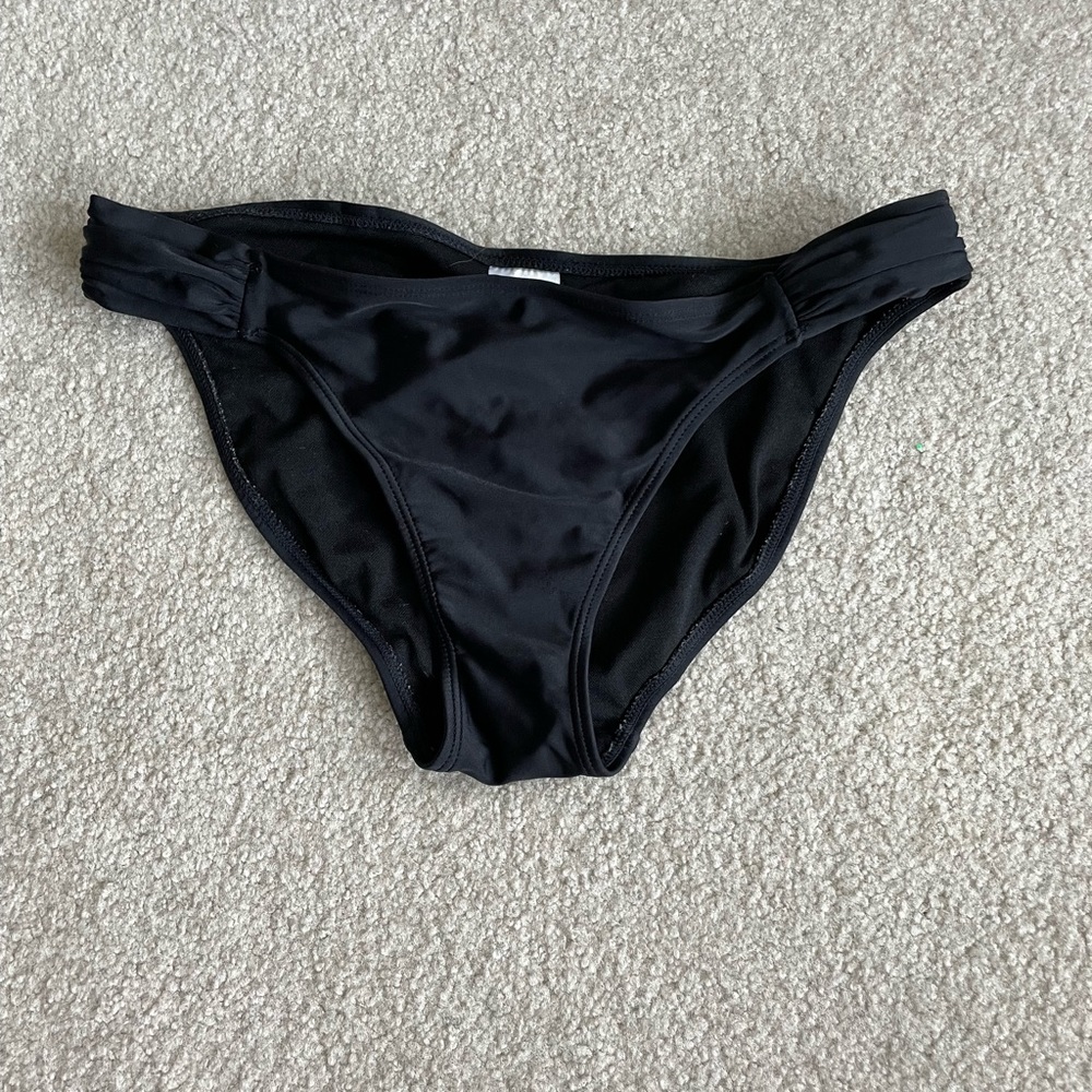Black bikini bottom
